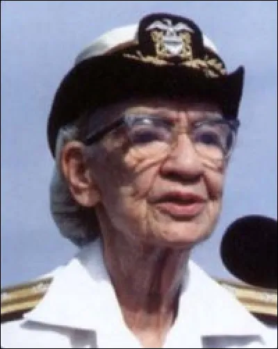 Le 14 > 1986 : À 80 ans, Grace Murray Hopper part à la retraite, avec un joli palmarès à son actif : elle a contribué à la création ... (Complétez !)