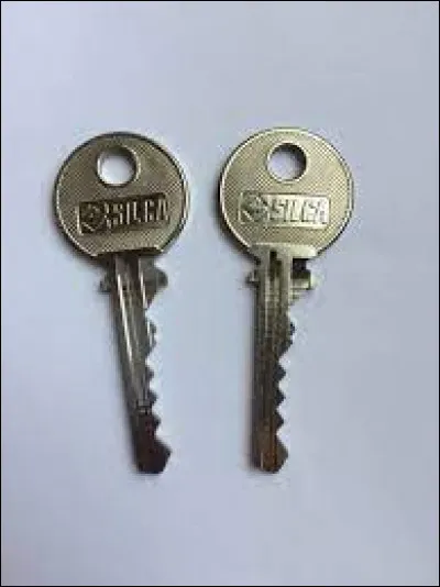 Un petite dernière pour vous passer le temps ! Que sont ces clefs ?