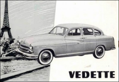 Quel est le type de transmission de la Ford Vedette de 1953 ?