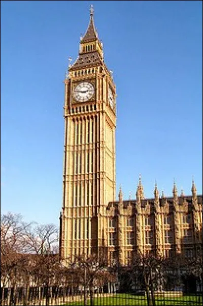 Le parlement de Londres est doté d'une tour avec une grosse horloge depuis 1847. Comment est-elle surnommée ?