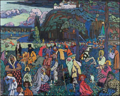 Cavalier bleu : c'était un groupe d'artistes expressionnistes formé à Munich, quel peintre en faisait partie ?