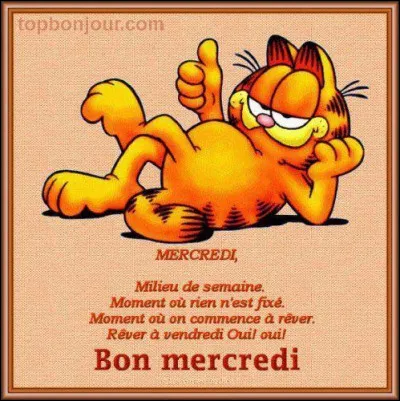 Comment dit-on ''Mercredi'' ?