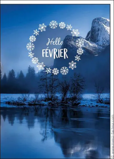 Comment dit-on ''Février'' en anglais ?