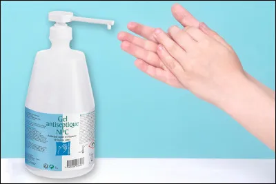 Combien de fois par jour mets-tu du gel hydroalcoolique ?