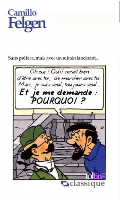 Poète, philosophe et chanteur, cet artiste résume en une seule et courte phrase - reprise en leitmotiv dans cette chanson de 1959 - toute la pensée du grand Emmanuel (Kant, bien sûr... What else ?) : Retrouvez-en le titre !