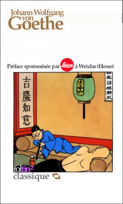 C'est la 1re parution de ce célèbre auteur, qui l'a fait connaître à seulement 24 ans. Quel est son titre ?