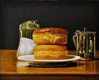 Qui a peint "Chocolat sur le dessus" ?