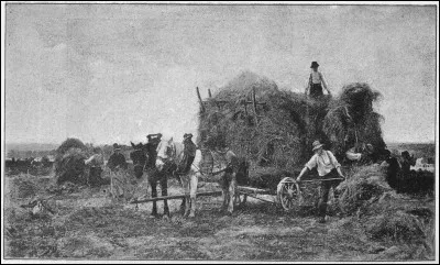 Jour 30. En photo, (...) hippomobile lors de la récolte du foin.