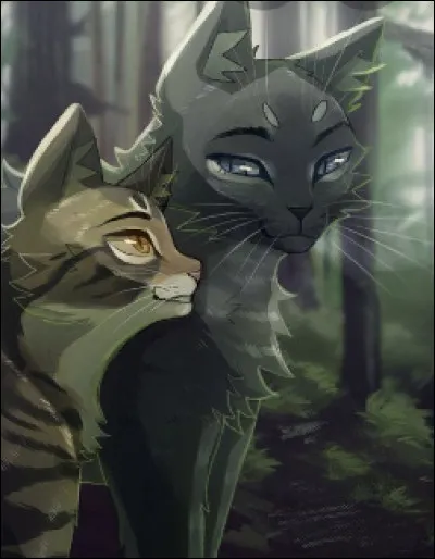 Mon mentor était Éclair Noir.