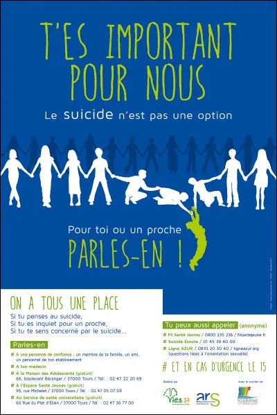Environ 10% des personnes atteintes de personnalité borderline mettent fin à leurs jours.