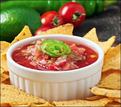 Quelle est cette sauce tomate pimentée d'inspiration tex-Mex ?
