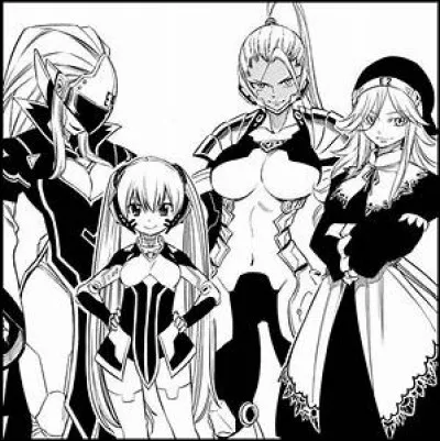 Dans Edens Zero, comment s'appellent les 4 Étoiles Brillantes (les 4 de base) ?