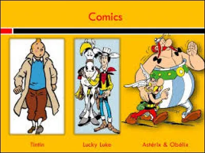 Qui est titré "En Amérique" sur une couverture de bande dessinée célèbre ?