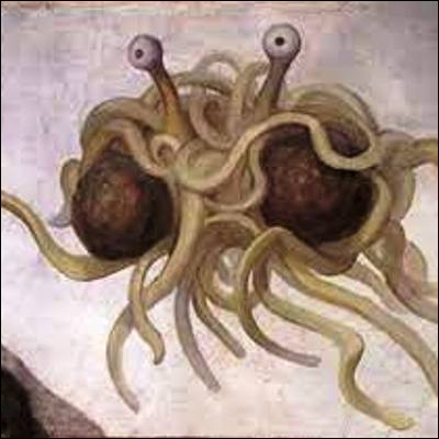 Quel ustensile de cuisine est considéré comme un objet sacré par les adeptes de la religion parodique du pastafarisme ?
