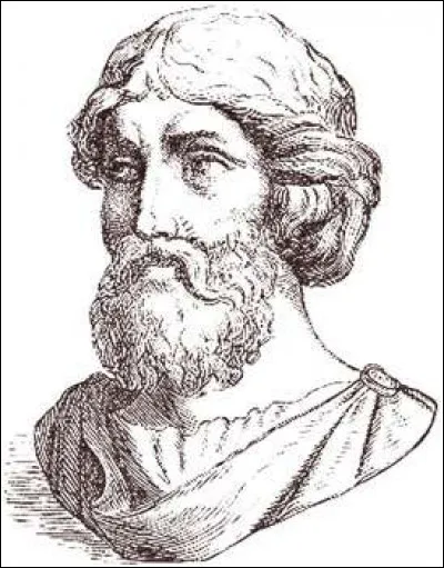 Il a trouvé la formule qui permet de calculer lhypothénuse dun triangle rectangle.