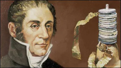 Il a inventé la pile électrique. Je nen dis pas plus, sinon ce serait trop facile.