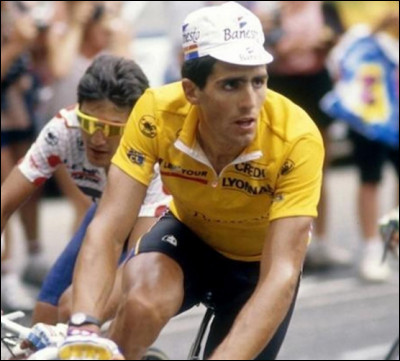 En quelle année le cycliste espagnol Miguel Indurain a-t-il remporté son premier Tour de France ?