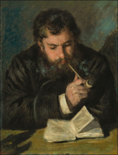 Ce quiz s'intéressera aux tableaux impressionnistes de Renoir (Années 1870), sans tenir compte de l'ordre chronologique. De quel autre peintre impressionniste a-t-il réalisé le portrait ici ?