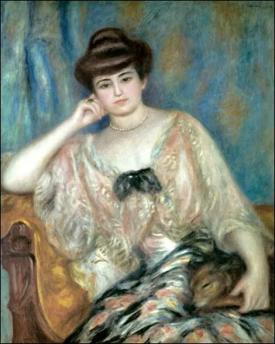 Quelle est cette pianiste polonaise représentée ici en portrait ?