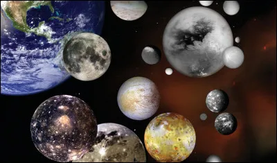 Comment dit-on "La Lune fait partie du système solaire" ?