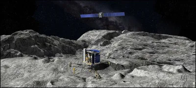 Lancée en 2004 la sonde … a mis 10 ans pour atteindre sa cible, la comète Tchouri. Elle transportait l'atterrisseur Philae chargé de faire une analyse de la composition du noyau de la comète