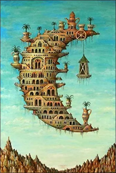 À quel peintre surréaliste doit-on le tableau "Les habitants de la lune" ?