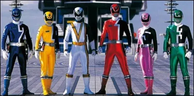 En cas de trouble à l'ordre public, un service de police est prêt à intervenir ! Ce sont les "Power Rangers". Mais sur cette image, de quelle saison s'agit-il ?