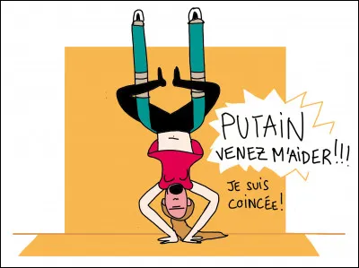 Lorsque vous vous mettez en équilibre avec la tête en bas et les pieds en l'air, on dit que vous faites...