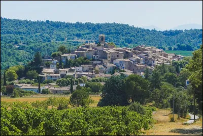 Ce village du département de Vaucluse, situé entre le Lubéron et la Durance, c'est ...