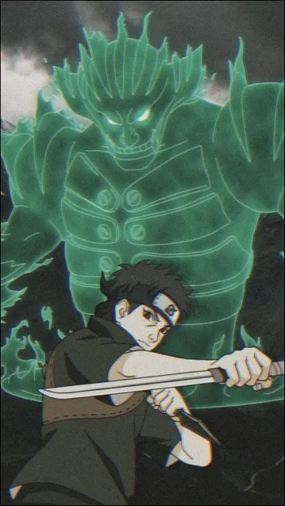 Sur cette image de Shisui et son Susanô, le Susanô est-il à sa forme finale ?
(une réponse)