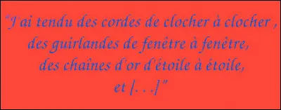 Complétez la chute de ces vers et retrouvez-en l'auteur !