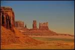 Le site de Monument Valley se trouve  cheval sur deux Etats. Lesquels ?