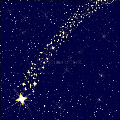 Qui interpr&egrave;te les paroles "&Agrave; la bonne &eacute;toile, quelques &eacute;toiles filantes" ?