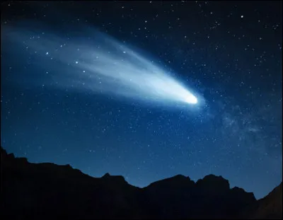 De quoi une comète est-elle principalement constituée ?