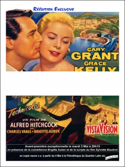 À quel film d'Alfred Hitchcock correspond cette affiche ?