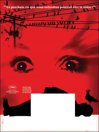 À quel film d'Alfred Hitchcock correspond cette affiche ?