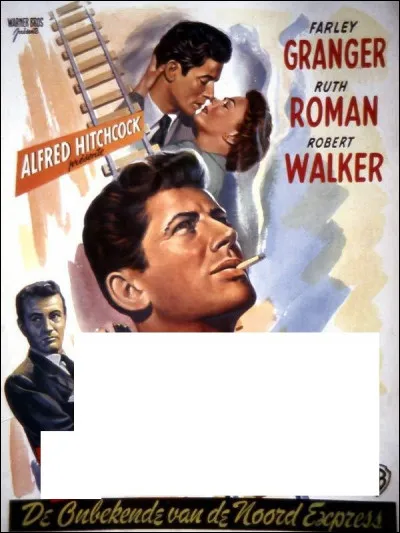 À quel film d'Alfred Hitchcock correspond cette affiche ?
