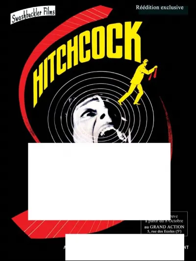 À quel film d'Alfred Hitchcock correspond cette affiche ?