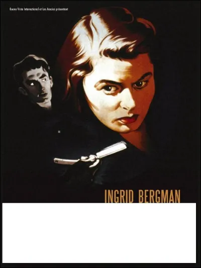 À quel film d'Alfred Hitchcock correspond cette affiche ?