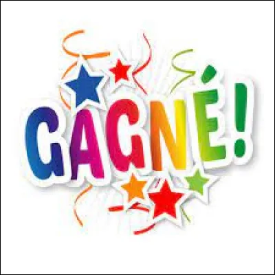 Hurrah ! Noé a gagné !