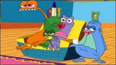 Quels animaux vont aussi squatter le grenier de la zone dans laquelle les Zinzins de l'espace sont localisés ?