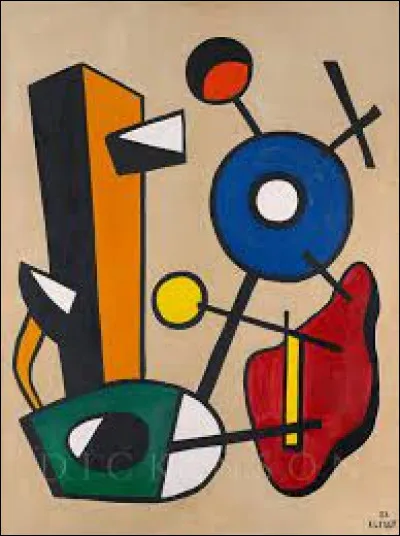 Qui a peint "Forme dans l'espace" ?