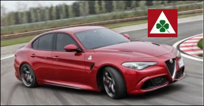 Quelle marque automobile utilise un tr&egrave;fle &agrave; quatre feuilles sur ses voitures sportives ?