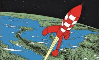 À quelle heure la fusée devait-elle partir pour la Lune ?
(Dans cette même BD)