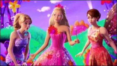 Dans "Barbie et la porte secrète" : comment sappellent la sirène et la fée ?