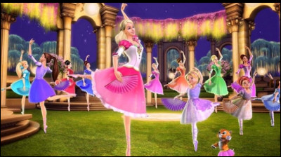 En quelle année est sorti le film "Barbie au bal des 12 princesses" ?