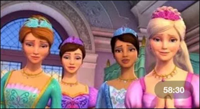 Dans "Barbie et les Trois Mousquetaires" : comment sappellent les 4 filles ?