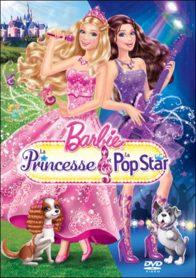 Dans "Barbie la princesse et la pop star" : Tori chante : être une princesse cest...