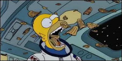 Qu'ouvre Homer dans l'espace ?