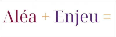 Que forment l'aléa et l'enjeu géologiques ensemble ?